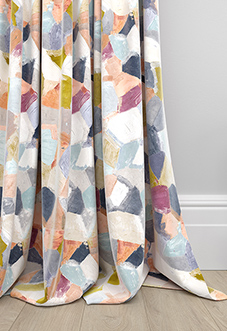 Whinfell, Coral - Made to Measure Curtains